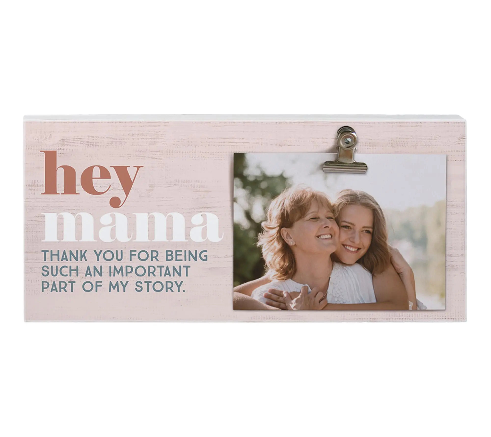 Sincere Surroundings 12" Hey Mama Thank PictureClip