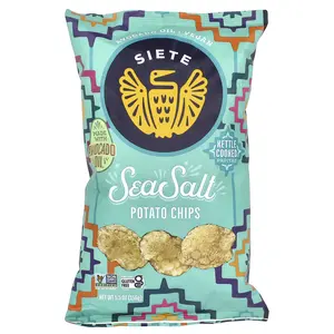 Siete Kettle Cooked Potato Chips, Sea Salt, 5.5 oz (156 g)
