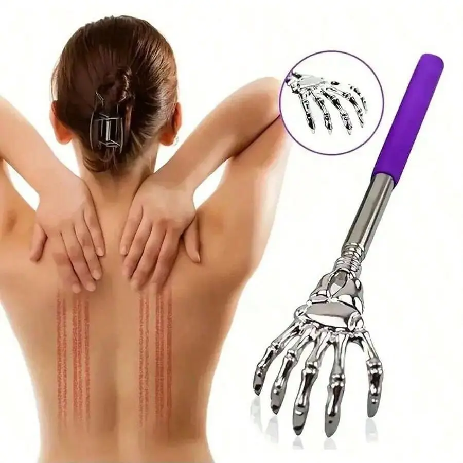 1/10/20pcs- Telescopic Halloween Skeleton Hand Scratcher, Fun and Functional Eerie Accessory for Halloween, Extends to Reach Tricky Spots and Provide Relief for Itches with Detailed Skeleton Design，Halloween party gifts