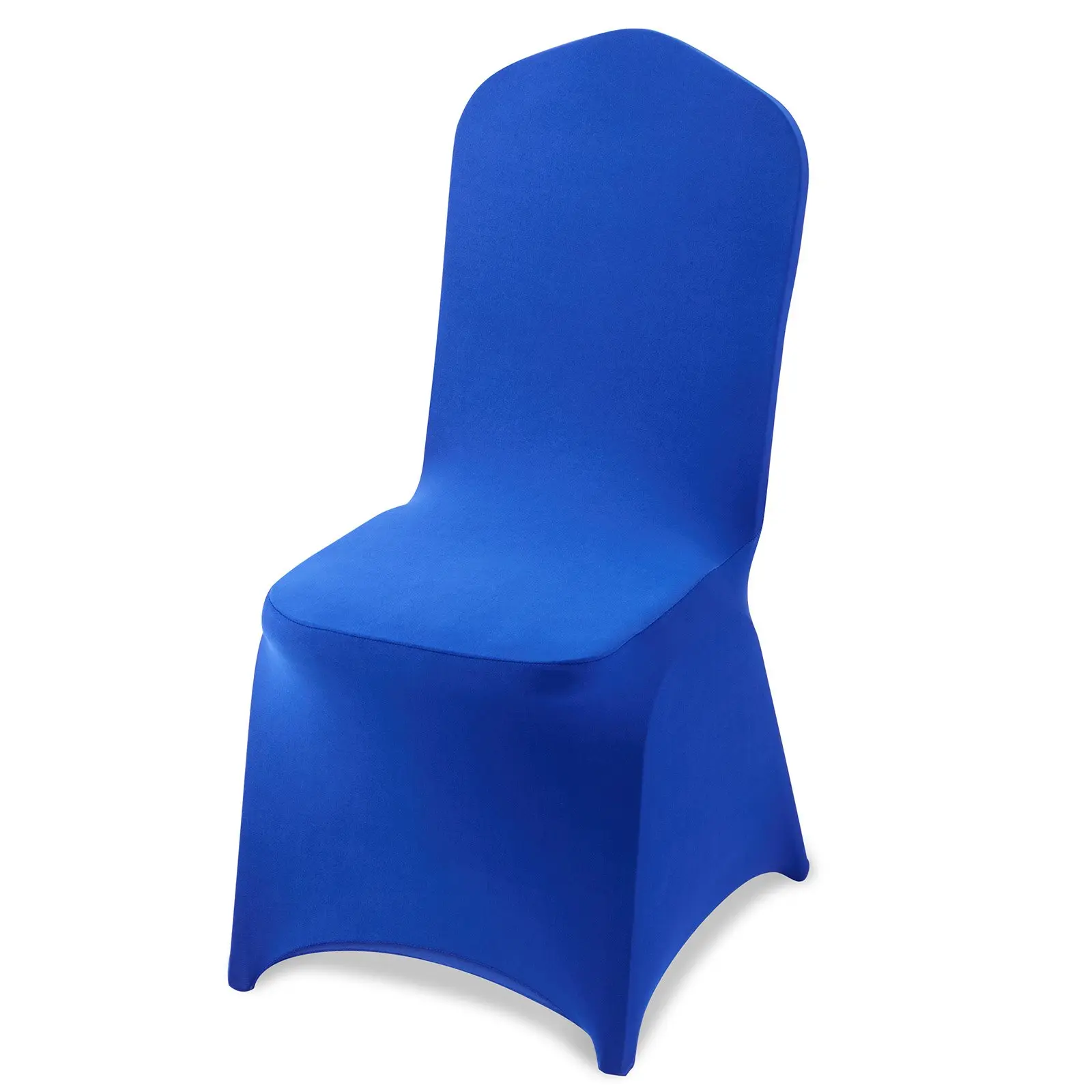 【Summerfinds】 VEVOR 50 Pcs Royal Blue Chair Covers, Polyester Spandex Chair Cover, Stretch Slipcovers for Wedding Party Dining Banquet Flat-Front Chair Covers, Fits Chair Measures up to 20.08x 17.72x 37.4 inchdealsforyoudays