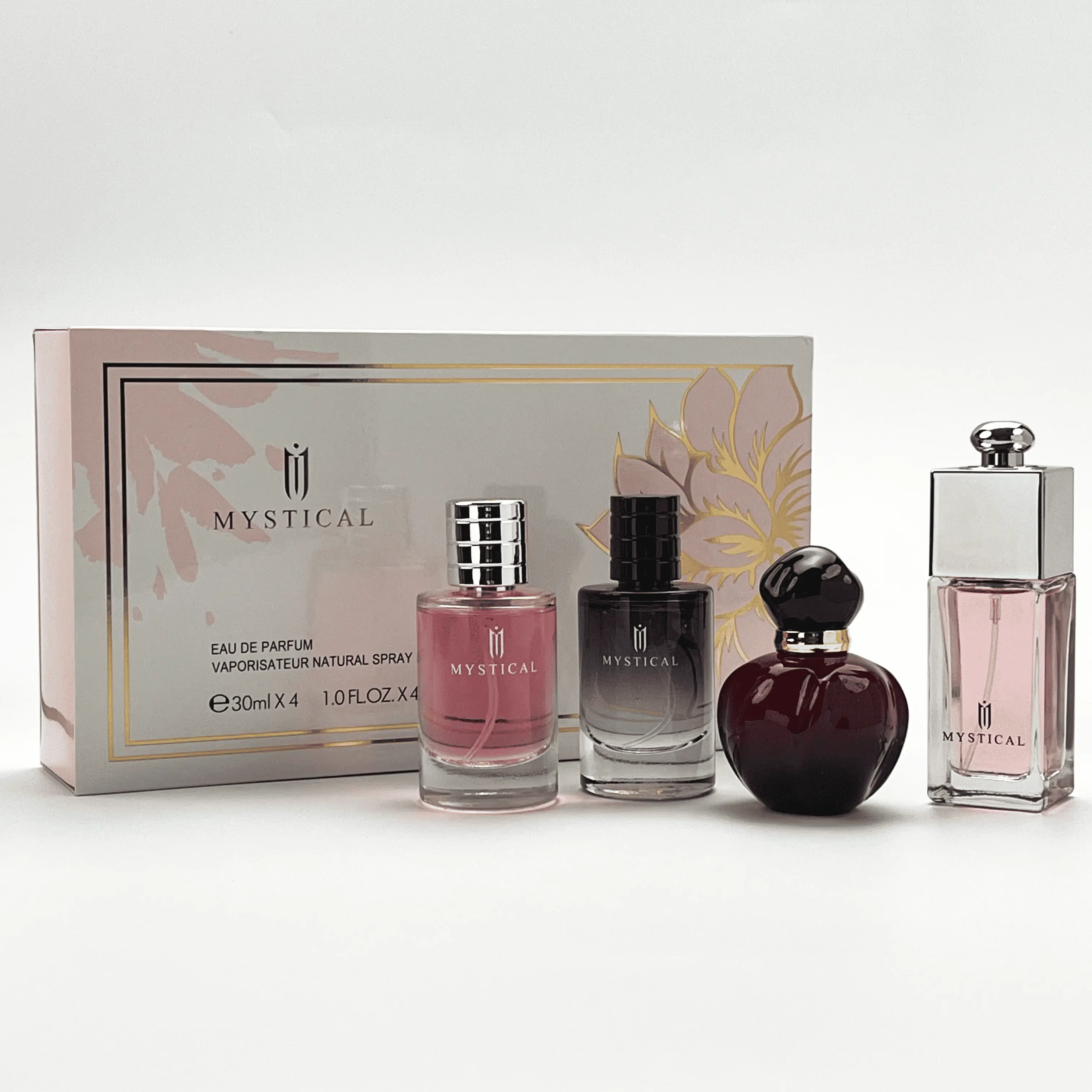 Women's Floral and Fruity Perfume Set - 30ml*4 - Thanksgiving and Christmas gift for women