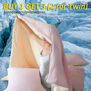 【Summerwins】DOWNCOOL Cooling Comforter for Hot Sleepers – Q-MAX>0.4, Instant Cooling 6°C Down, Lightweight Summer Cooling Blanket with Light Gravity Feel, Pet Hair Resistant & Anti-Snag