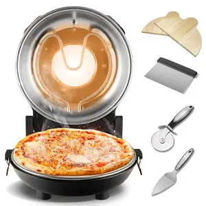 Countertop Pizza Maker, Pizza Oven, Pizza Maker Machine for Home, Portable Electric, with four accessories