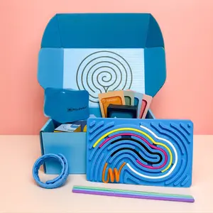 The Calm Kit by Pillowmint — Emotional Regulation System with 52 Guided Activities & Sensory Tools | Screen-Free Mindfulness Game for Stress, Anxiety & Focus