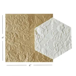 Parchment Texture Sheets - Floral 5