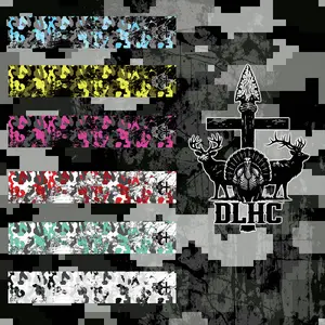 LOST COMMS Limited Ultra Lightweight 5" Arrow Wrap 6 Grains or Under 14 Wraps per Pack for Performance Durability and Strong Adhesion