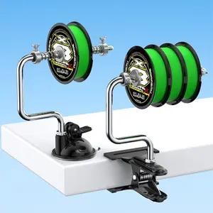Fishing Line Spooler- Portable Table Mounted ReelSpooler for Spinning & BaitcastingReels - Adjustable to Fit Multiple SizeSpools of Fishing Line
