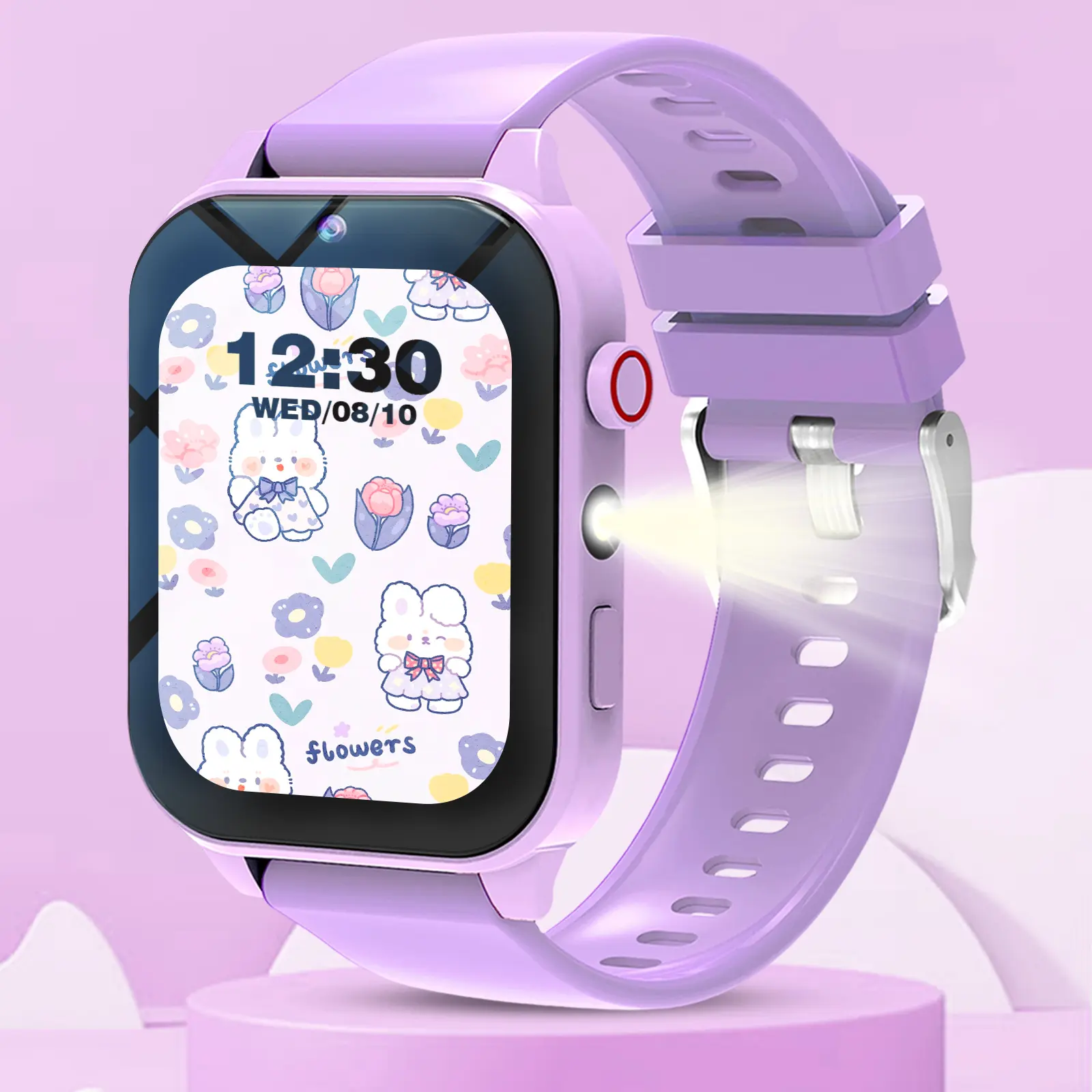 Multifunctional Smart Watch with Camera, Album, Calculator, Calendar, LED Light, Call Function, Perfect Holiday Gift!