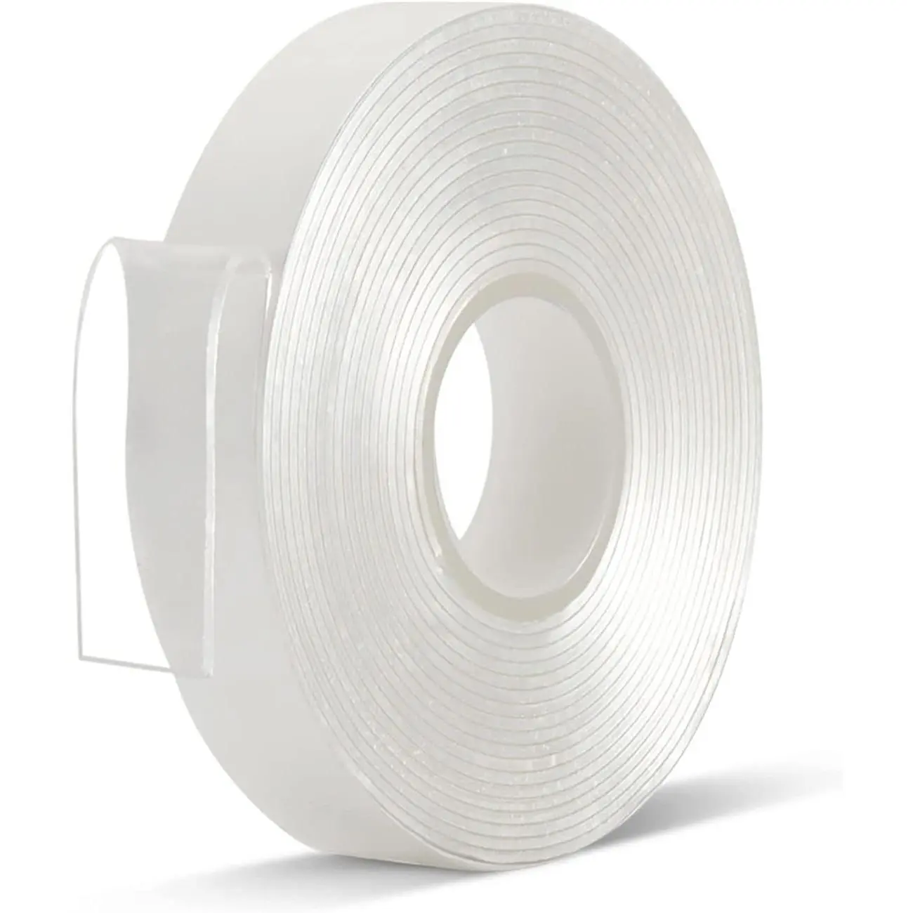 Double Sided Tape Heavy Duty - 1/2 in 10 Ft  Sticky Mounting Tape Clear Removable  Two Sided Adhesive for Sign/Photo/Poster/Picture Mount(Pack of 1 Roll)