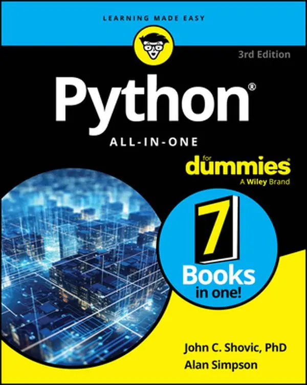 Python All-In-One for Dummies -- John C. Shovic, Paperback