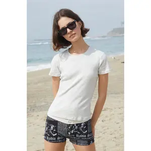 John Galt Women's Silver Jasmine T-Shirt