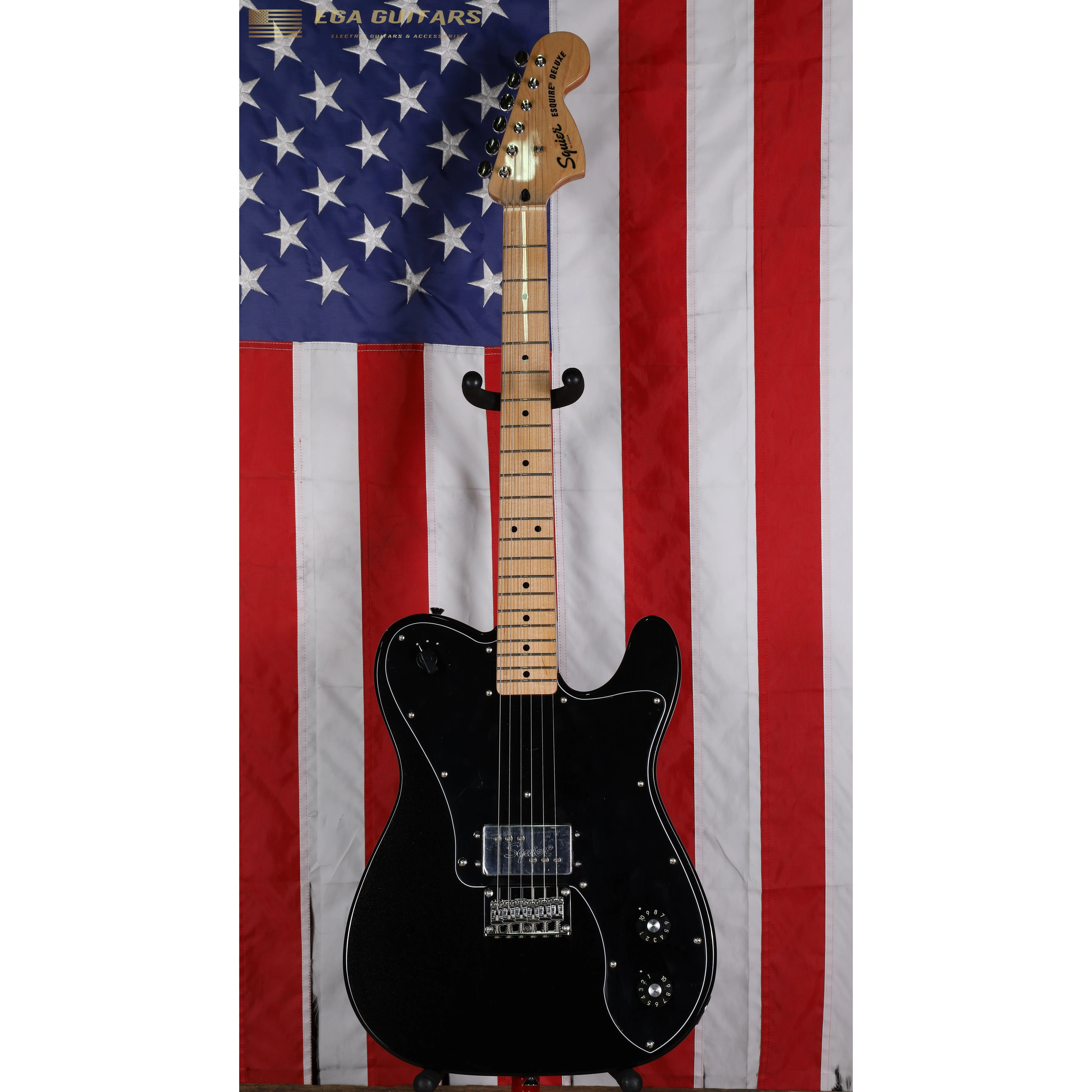Squier Paranormal Esquire Deluxe - Metallic Black