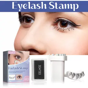 Eyelash Stamp, Diy Eyelash Stamp Printing 3D Durable Waterproof Eyelash Aid, Makeup, Cosmetic