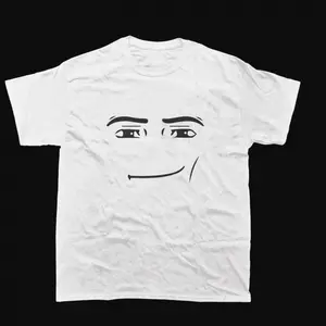 Roblox Man Face T-Shirt, Meme Shirt, funny shirt, Gift for Gamers , Classic vintage T-shirt collection