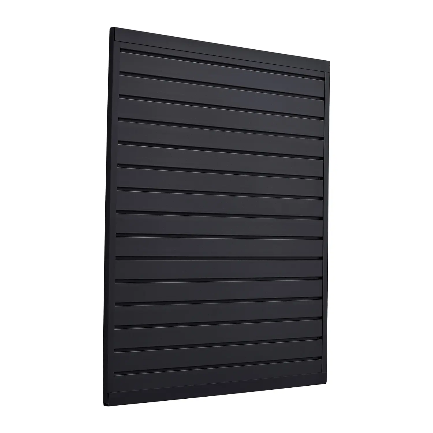 【DealsForYouDays】VEVOR Fireproof PVC Slat Wall Paneling, 4x4 ft Modular Panel for Workshop, Easy-to-Install Adjustable Slatwall with Coupling Structure & DIY Cutting for Storage & Display
