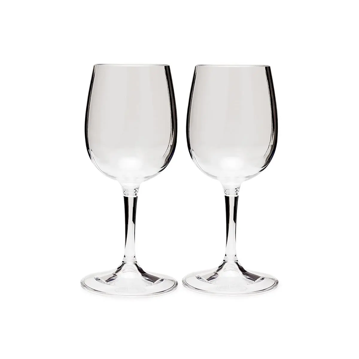 GSI Sports 79302 Stackable Nesting Wine Glass Set, Kitchen Drinkware for Home Use, Indoor