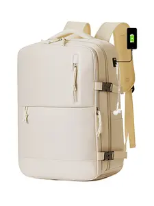 Large Capacity Business Laptop Backpack, Multi-Functional Travel Bag, Waterproof Commuter Bag with External USB Charging Port