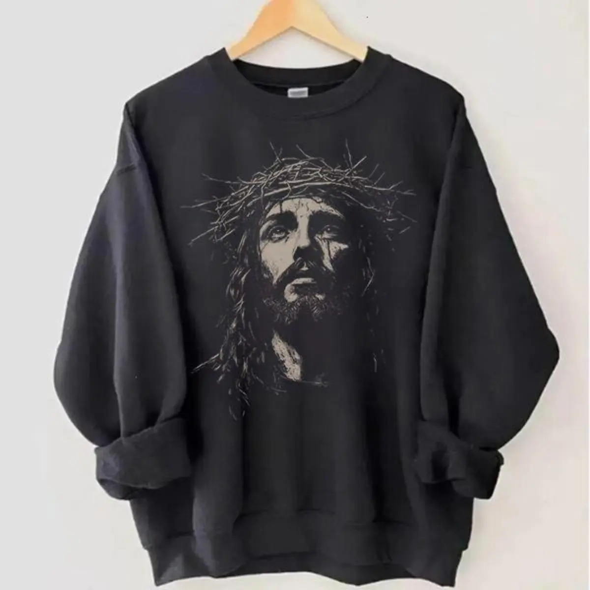 Jesus Shirt, Christian Streetwear Religious Gift for Him or Her Faith Apparel, Unisex Tee, Jesus Christ Church Sweatshirt Hoodie T-shirt