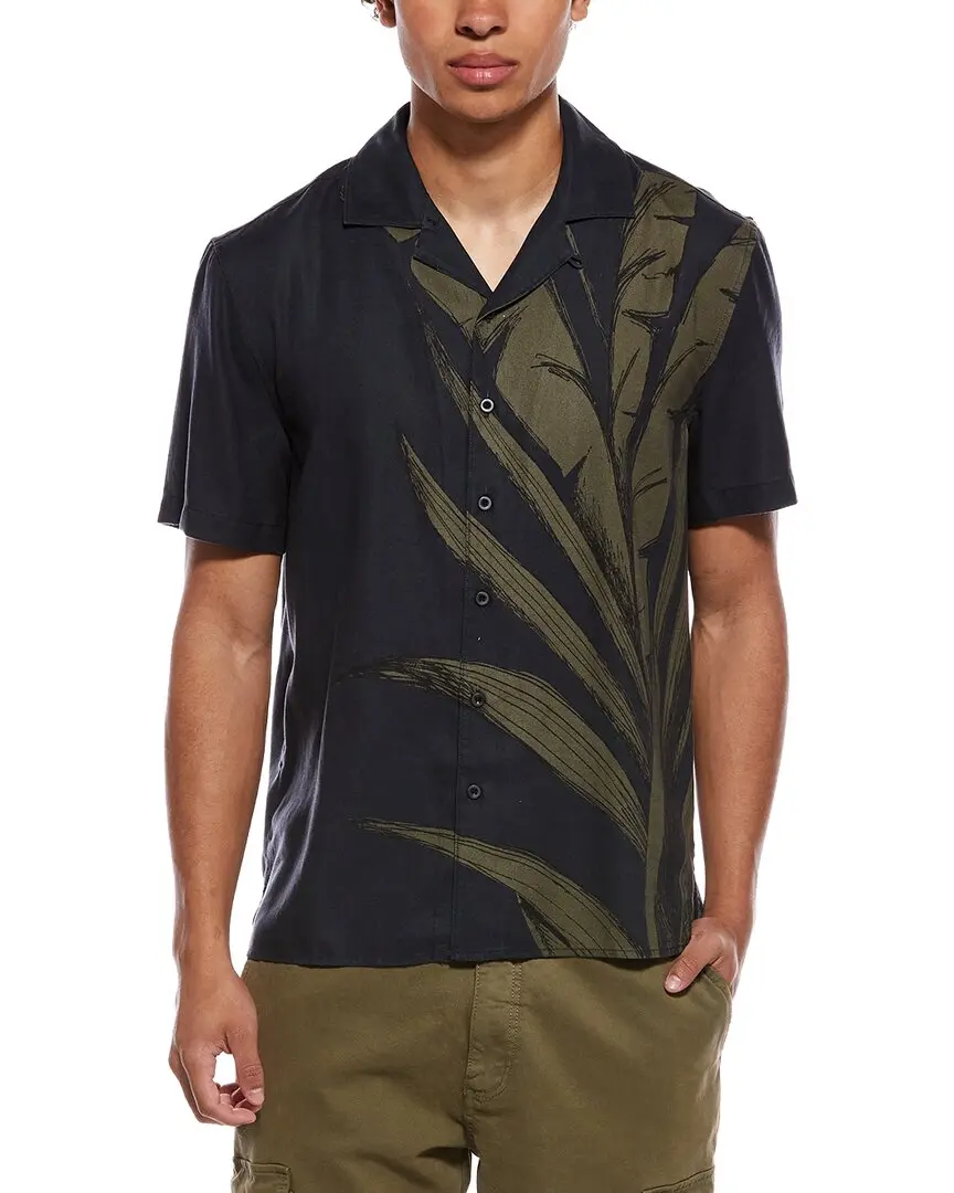 Onia Tencel Vacation Linen-Blend Shirt