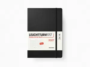 2027 Leuchtturm 1917 Daily Planner Dotted - BLACK
