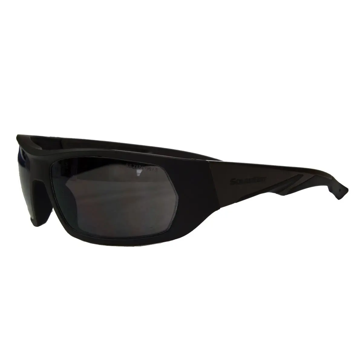 212 MAIN Military Look Solar Bat Sunglasses, Military-Rated Gray Frames, Medium-Large Size, UV-Protection Lens, Scratch-Resistant Tactical Outdoor Glasses, Ballistic Eyewear