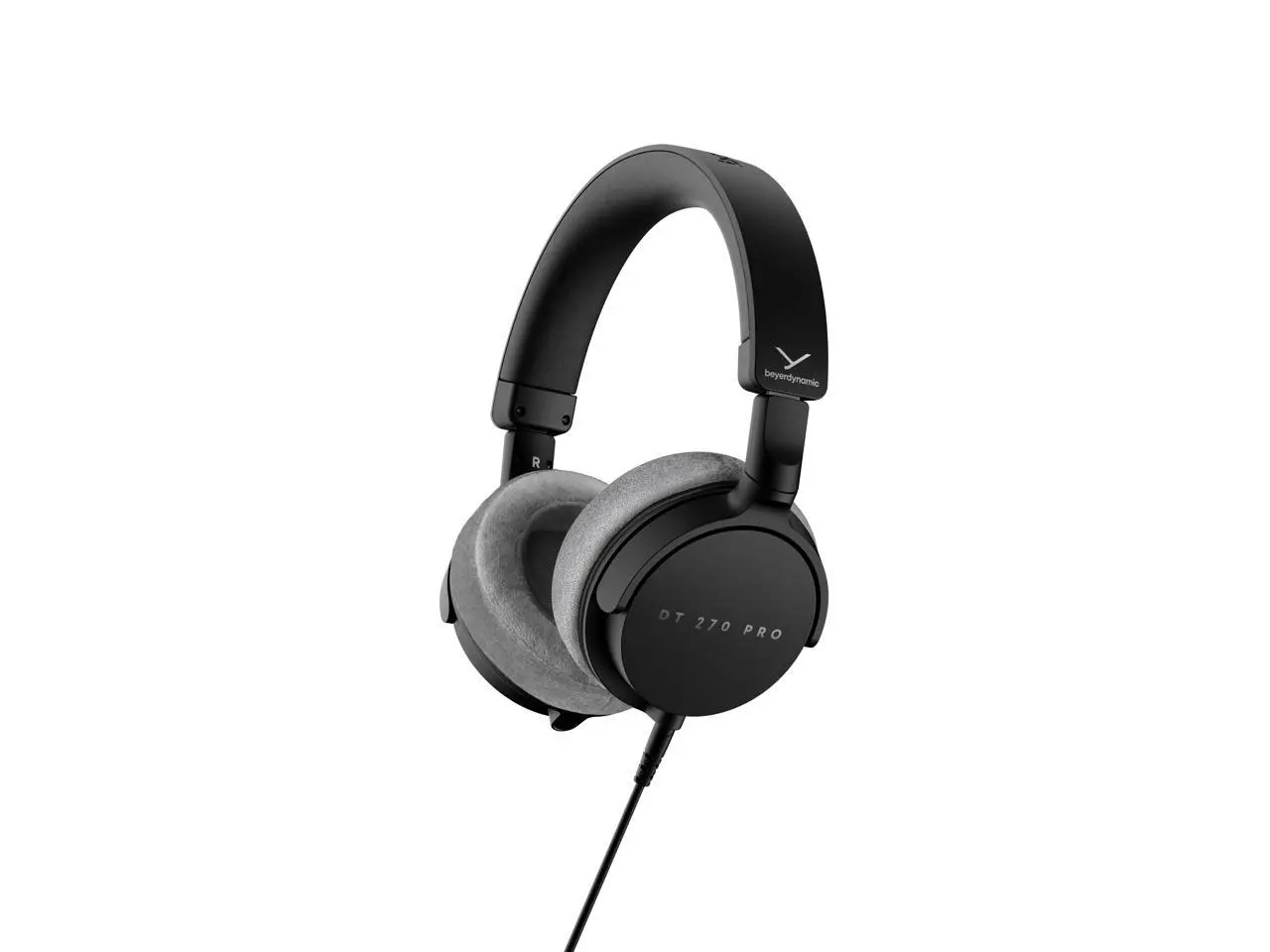 beyerdynamic DT 270 Pro Compact Over-Ear Studio Headphones, Black beyerdynamic DT 270 Pro Compact Over-Ear Studio Headphones, Black