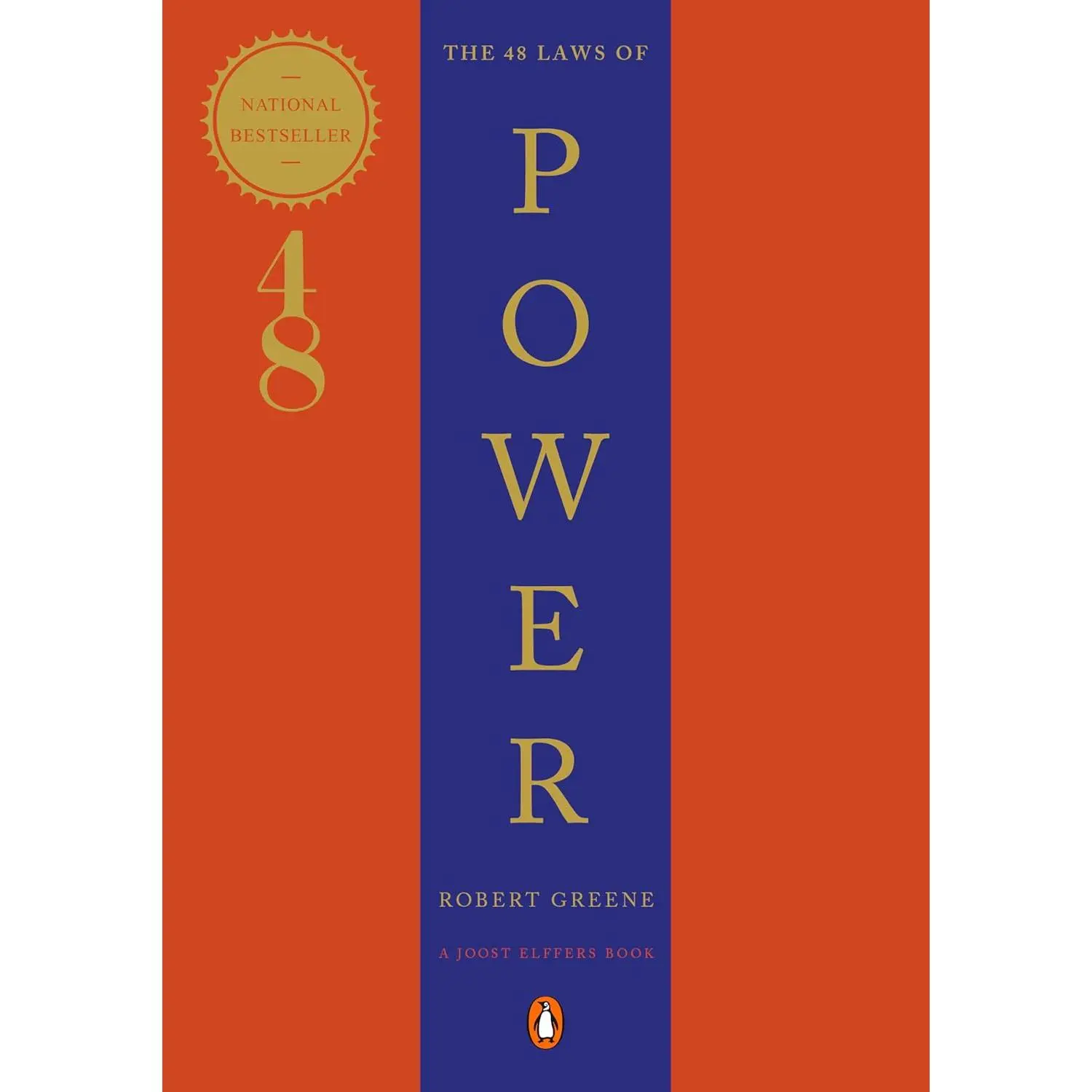 The 48 Laws of Power Numbered Power Rules Book - 452 Pages, English Soft Cover Trade Paperback, Humanities & Social Sciences, Politics & Law Genre, 2-Tone, Teaches Prudence & Confidence, Machiavelli & Sun Tzu Insights, Self-Help for Politicians