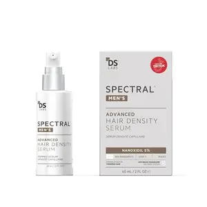 NEW!!! DS Labs Spectral Men's Formally Spectral.DNC-N - Hair Density Serum, Strengthening, Thickening, Minimize Shedding, Color Safe, 60mL, Packaging May Vary