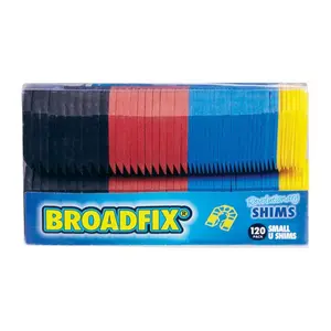 Broadfix SMU120A-US Plastic Small U Shims - Pack of 14