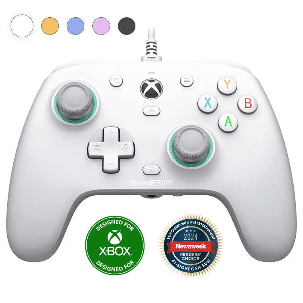 GameSir G7 SE Wired Controller for Xbox Series X|S, Xbox One & Windows 10/11, Plug and Play Gaming Gamepad with Hall Effect Joysticks/Hall Trigger, 3.5mm Audio Jack