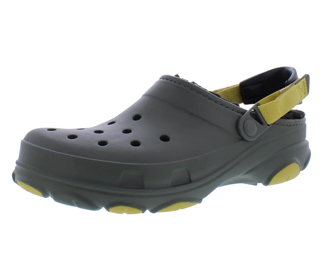 Crocs Men's All Terrain Lined Shoes, Casual Clog Shape Footwear with Lined Fabric for Outdoor Walking