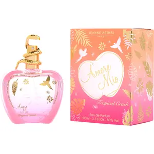 Amore Mio Tropical Crush Eau De Parfum for Women, Summer Fruit & Coconut Musk Fragrance by Jeanne Arthes