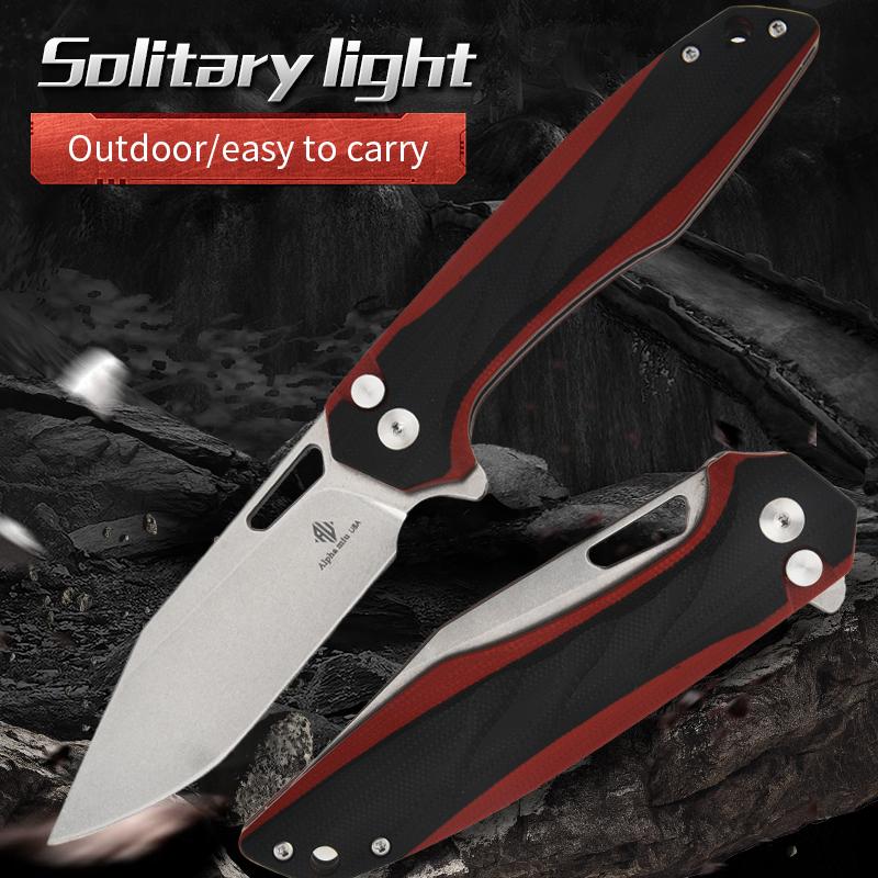 [Lone Wolf] Outdoor Multi-Functional Tool Knife EDC Folding Knife High-End Outdoor Tactical Knives Durable Blade with Non-Slip Handle Portable Camping Pocket Knife Tactical Multi-Tool Knife