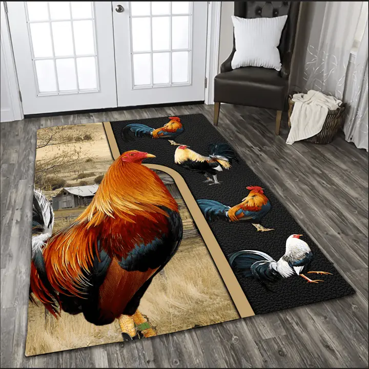 ROOSTER Doormat Gift For Farm Lover ROOSTER Doormat Gift For Farm Lover