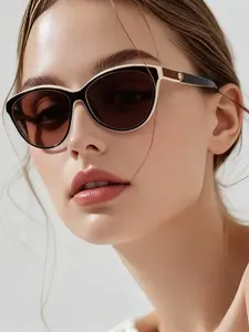 Women's Polarized Sunglasses Cat Eye Design, Nimei Frame High-End Fashion, Perfect for Parties, Outdoor Travel, Casual Wear