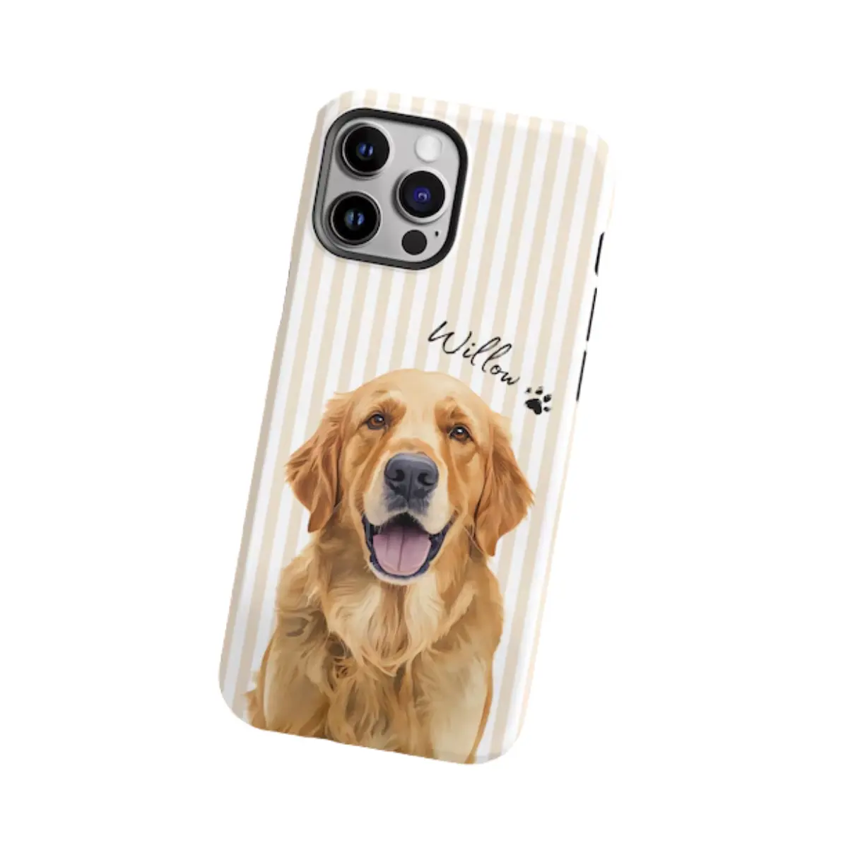 Personalized phone cases with pet photos and names, iPhone cases, gifts for everyone