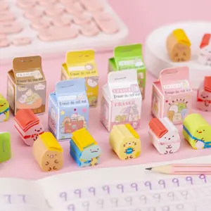 Random 1pcs cute fun polka dot blind box eraser learning supplies eraser gift birthday holiday gift