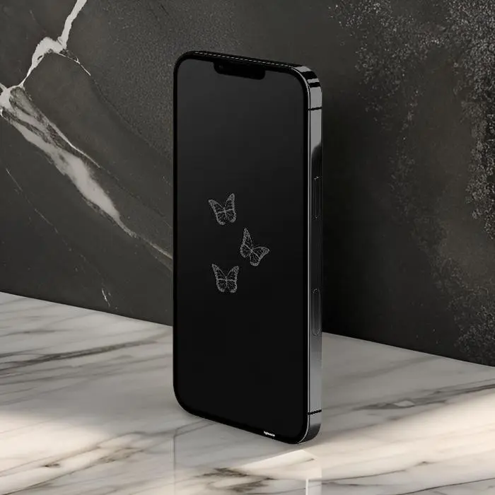 Glassie Butterfly Privacy Screen Protector: Safeguard Your Device's Privacy Protection Aesthetic