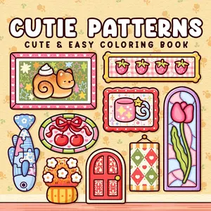 Adult & Kids Comfort Coloring Book, Drawing Book, Learning Supplies, Toy, Back-To-School Essential, Stress Relief Design, Christmas Gift