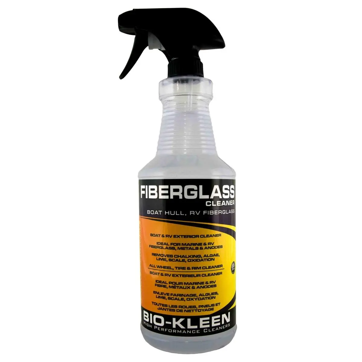 212 MAIN Marine Fiberglass Surface Cleaner - 16 oz Liquid Degreaser for Boat Hull, RV Exterior; Biodegradable Safe Formula Removes Algae, Scale, Chalking & Light Oxidation Stains