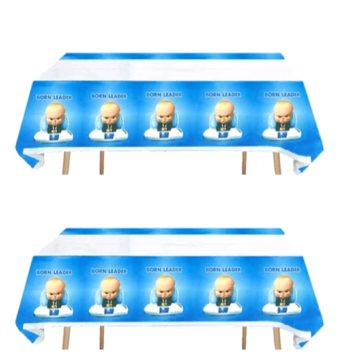 2 6FT BABY BOSS TABLECLOTHS 2 6FT BABY BOSS TABLECLOTHS