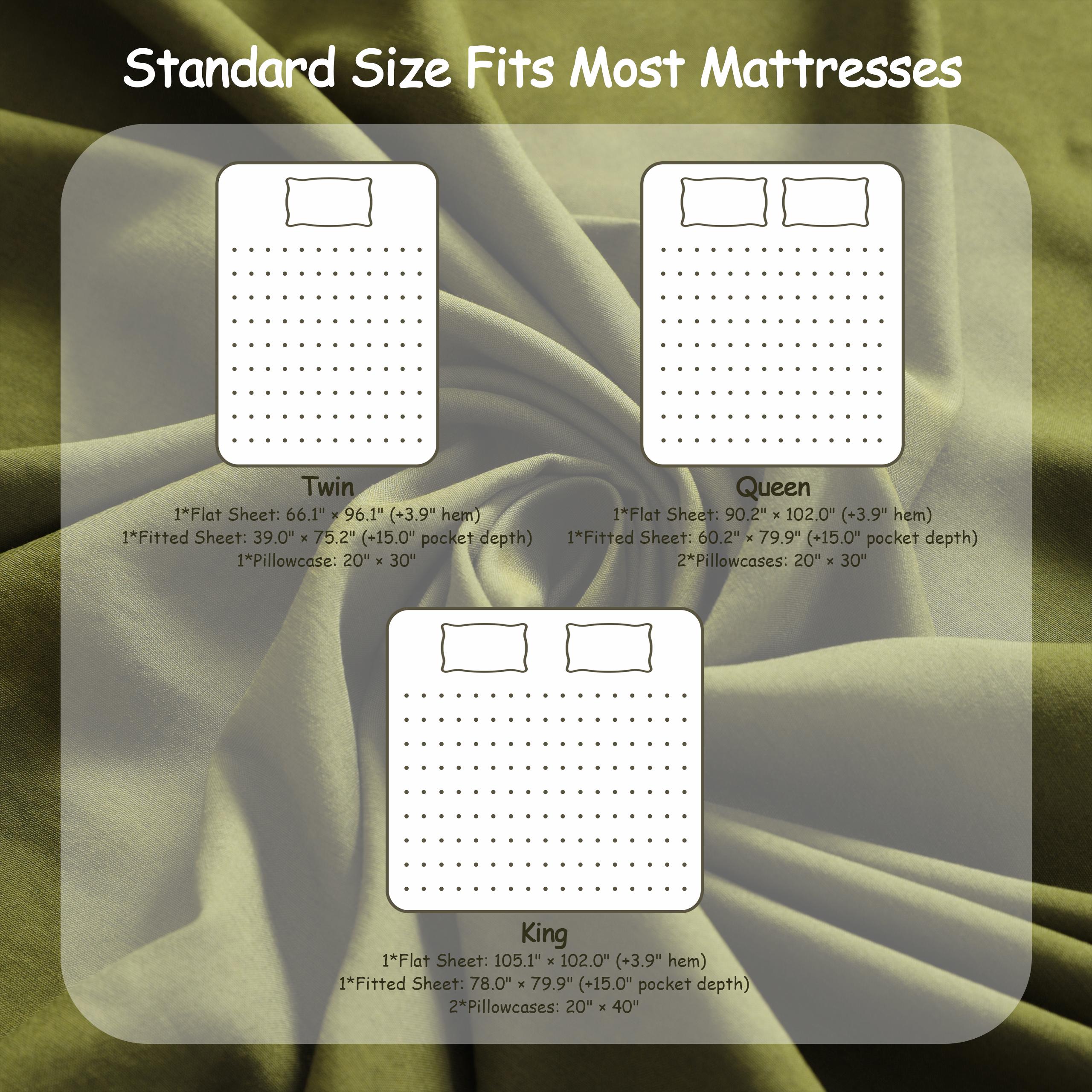 NTBAY Bamboo Sheets Set 3/4 Pcs - Soft Bedding Sets, Cooling Breathable Bedding Set | Hotel Luxury, Super Soft & Smooth, 15" Deep Pocket | Wrinkle/Fade Resistant, Skin Friendly, Bedroom Gift Idea NTBAY Bamboo Sheets Set 3/4 Pcs - Soft Bedding Sets, Cooling Breathable Bedding Set | Hotel Luxury, Super Soft & Smooth, 15" Deep Pocket | Wrinkle/Fade Resistant, Skin Friendly, Bedroom Gift Idea