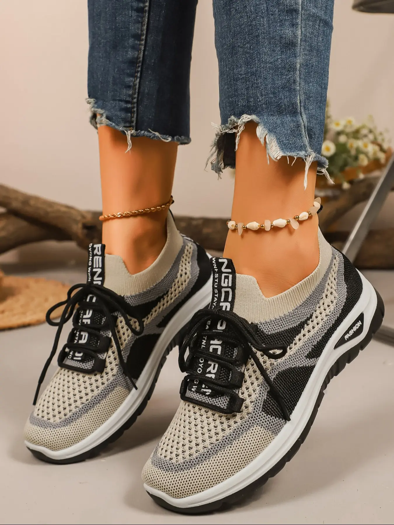 Women's Fashion Breathable Mesh Sport Shoes, Lightweight Comfort Casual Running Sneakers, Versatile Daily Wear Foundation Shoes, Sporty Running Shoes, Walking Running Shoes, Sports Running Shoes, Workout Sneakers, Running Sports Footwear, Shoe For Runners
