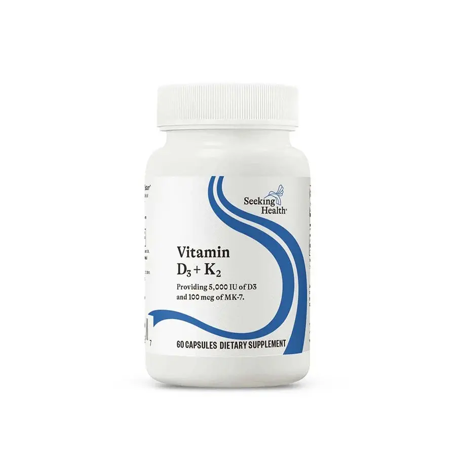 Seeking Health-Vitamin D3 + K2 Capsules