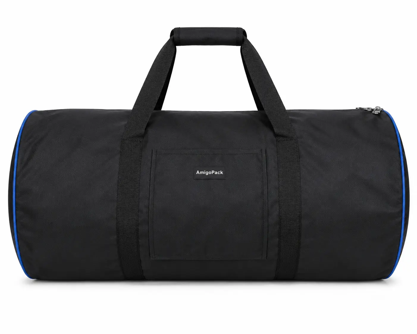 30-Inch Soft Roll Duffle Bag, Black Airline-Approved Adult Carry-On Luggage, 50 LB High-Capacity Traveling Bag for Easy Portability