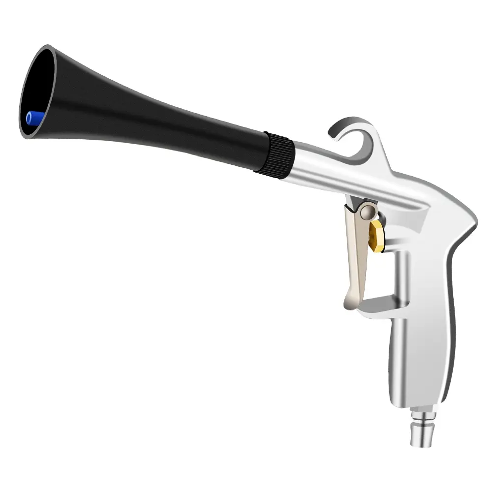Dry Cleaning Tornador Air Blow Car Wash Gun High Pressure Gun Handle Spray Power Dust Blowing Interior Detailing Cleaning Tools Auto Detailing Supplies 0.4Mpa-10Mpa Car Wash Sprayer Car Wash Equipment Car Wash Jet Car Washing Tool