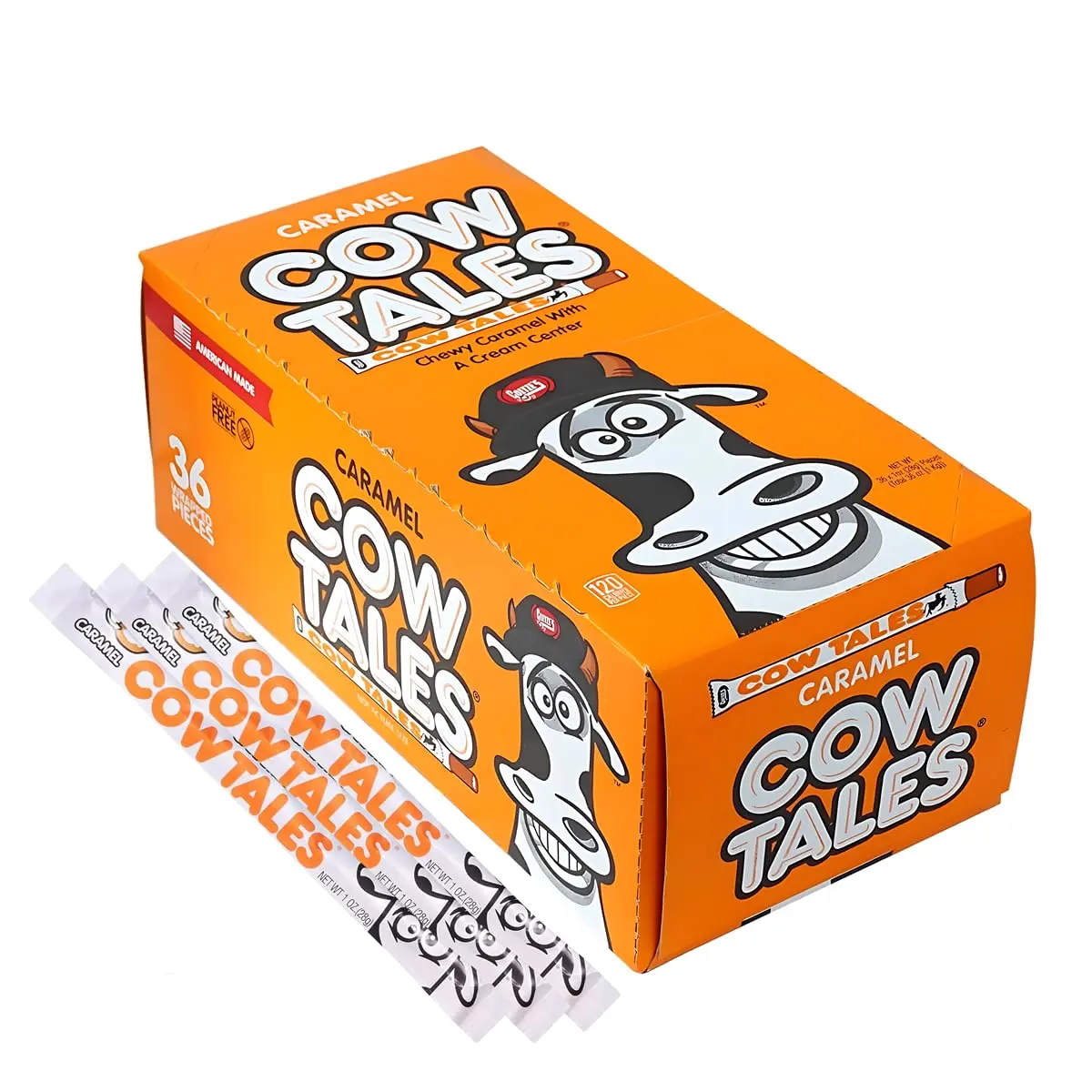 Cow Tales Original Caramel, Box of 36