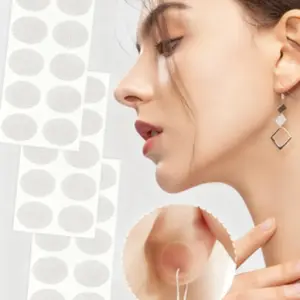 40 Pcs Invisible Ear Lobe Protector Stickers, Anti-Pull Earring Holder Transparent Support Patch, Daily Use Ear Piercing Protection, Ear Care
