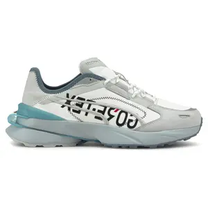 PUMA Mens Pwrframe Op-1 Gtx Lace Up Sneakers Shoes Casual - Blue, Grey, White