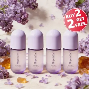 Buy 2 And Get 2 Free 4D Hyaluronic Acid Lavender Amber Body Perfume Spray Perfume Lavender And Amber Perfume Suitable for Body And Hair Spray - Very Suitable for Daily Use And Dating, Especially Added 4D Hyaluronic Acid Moisturizing Technol